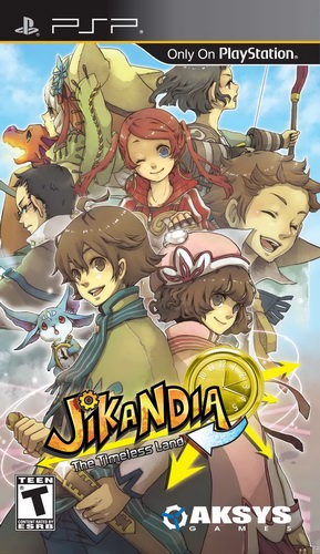 Jikandia: The Timeless Land box art for PSP