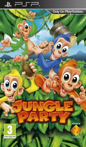 Jungle Party box art for PSP