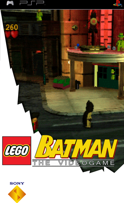 LEGO Batman: The Video Game box art for PSP