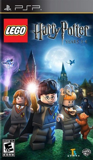 LEGO Harry Potter: Years 1-4 box art for PSP