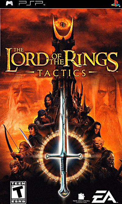 Lord of the Rings: Tactics box art for PSP