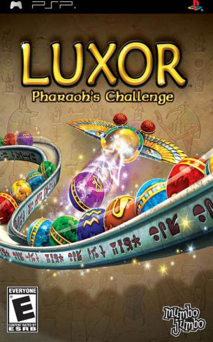 Luxor Pharaoh's Challenge box art for PSP