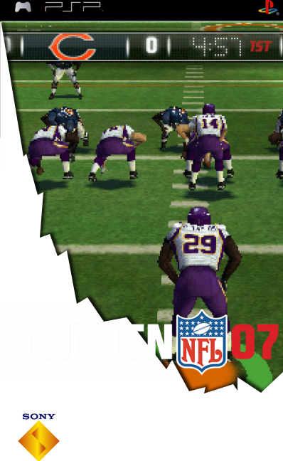 Madden NFL 07 box art for PSP