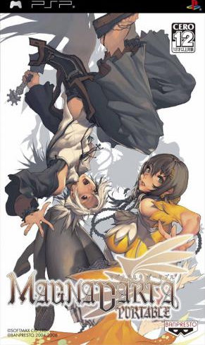 Magna Carta Portable box art for PSP