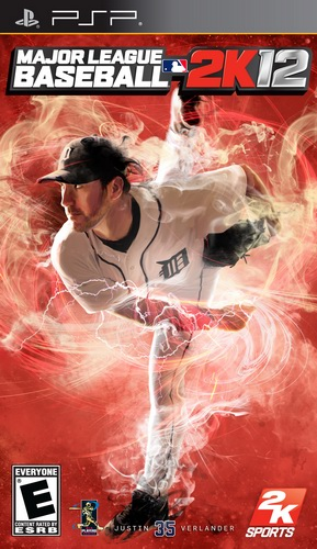 Major League Baseball 2K12 box art for PSP