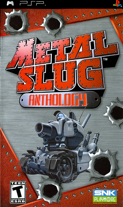 Metal Slug Anthology box art for PSP