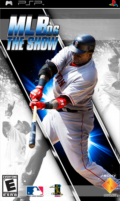 MLB 06 The Show box art for PSP