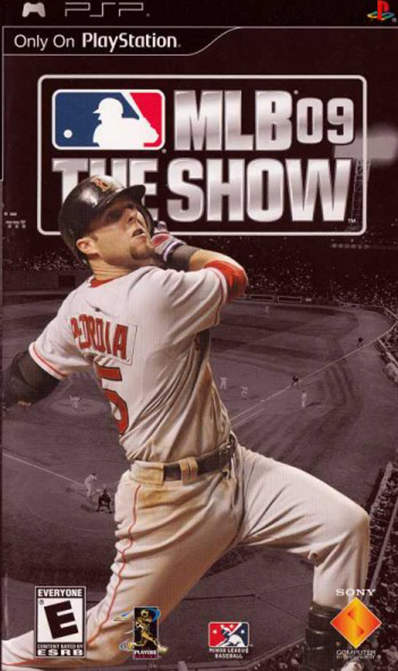 MLB 09: The Show box art for PSP