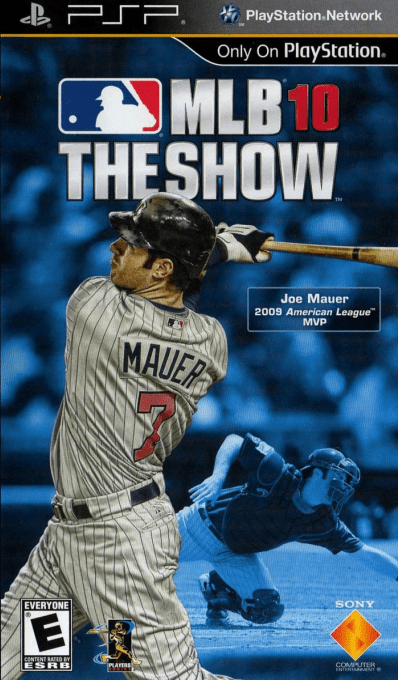 MLB 10 The Show box art for PSP