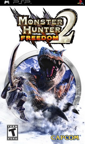 Monster Hunter Freedom 2 box art for PSP