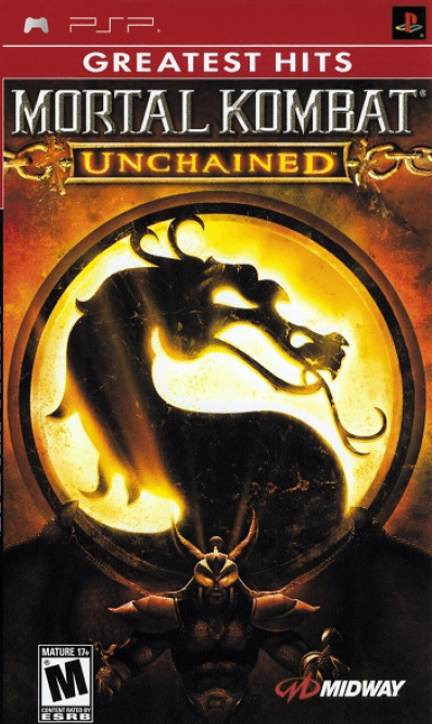 Mortal Kombat: Unchained box art for PSP