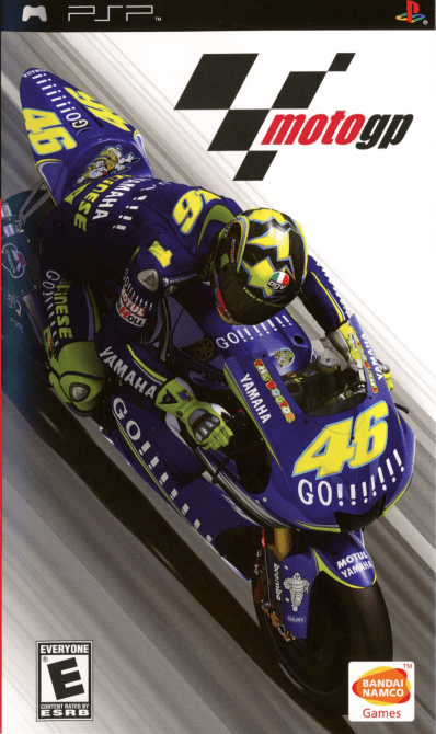 MotoGP box art for PSP