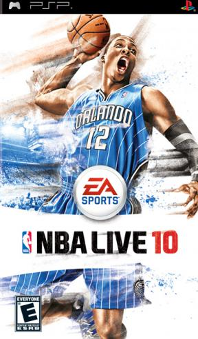 NBA Live 10 box art for PSP