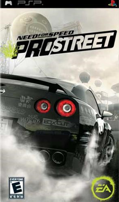 Need for Speed: ProStreet box art for PSP