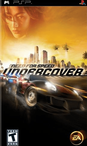 Need for Speed: Undercover box art for PSP