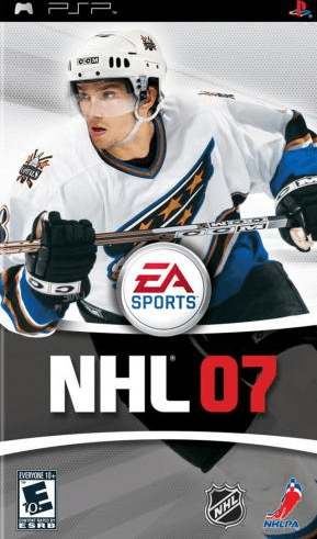 NHL 07 box art for PSP