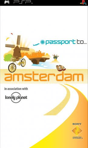 Passport to Amsterdam box art for PSP