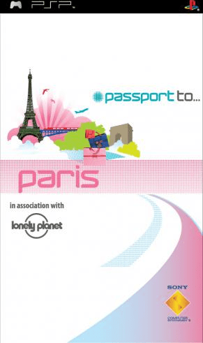 Passport To Paris box art for PSP