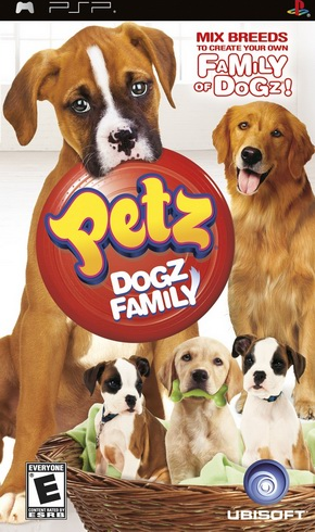 Petz: Dogz Family box art for PSP
