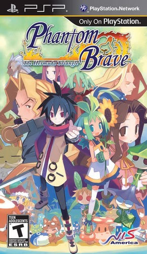 Phantom Brave: The Hermuda Triangle box art for PSP