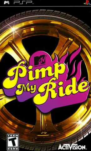 Pimp My Ride box art for PSP
