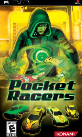 Pocket Racers box art for PSP