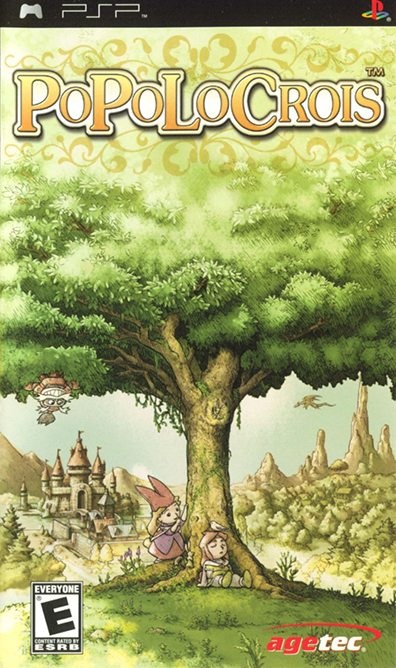 PoPoLoCrois box art for PSP
