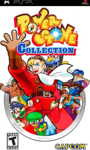 Power Stone Collection box art for PSP