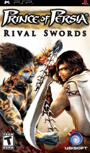 Prince of Persia Rival Swords box art for PSP
