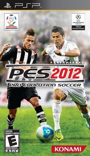 Pro Evolution Soccer 2012 box art for PSP