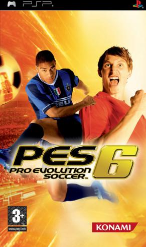 Pro Evolution Soccer 6 box art for PSP