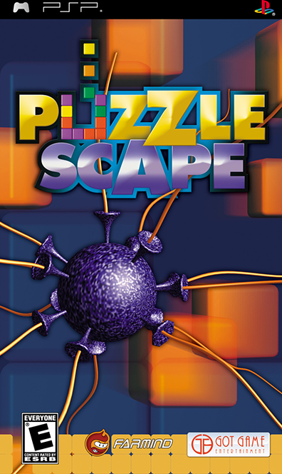 Puzzle Scape box art for PSP