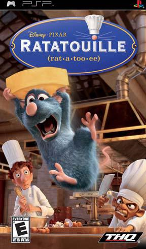 Ratatouille box art for PSP