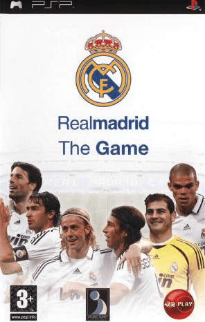 Real Madrid: The Game box art for PSP