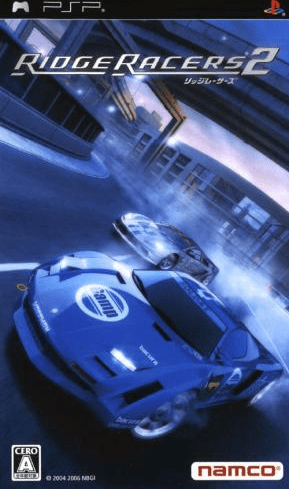 Ridge Racers 2 box art for PSP