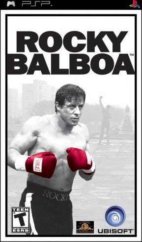 Rocky Balboa box art for PSP