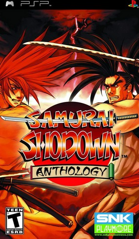 Samurai Shodown Anthology box art for PSP