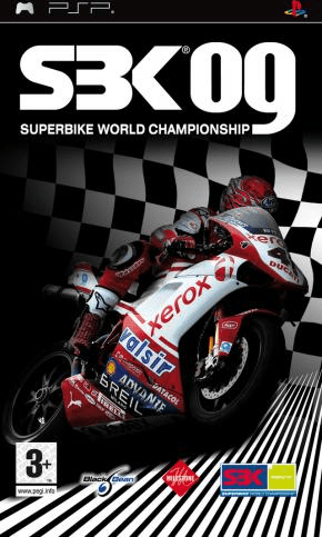 SBK-09: Superbike World Championship box art for PSP
