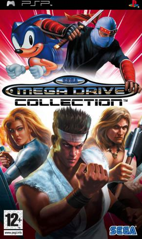 Sega Mega Drive Collection box art for PSP