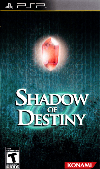 Shadow of Destiny box art for PSP