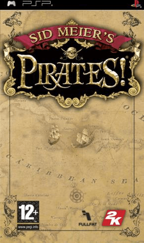 Sid Meier's Pirates box art for PSP