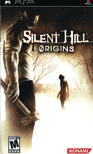 Silent Hill Origins box art for PSP