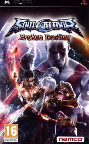 Soul Calibur: Broken Destiny [Essentials] box art for PSP