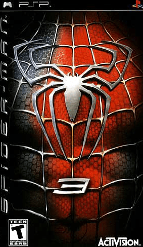 Spiderman 3 box art for PSP