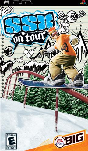 SSX on Tour box art for PSP