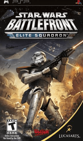 Star Wars Battlefront: Elite Squadron [Greatest Hits] box art for PSP