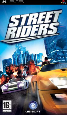 Street Riders box art for PSP