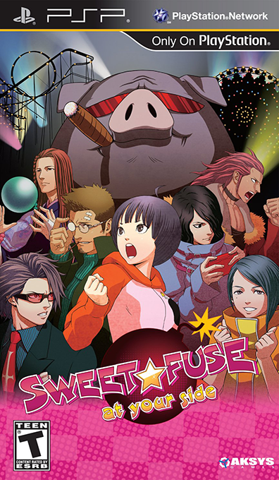 Sweet Fuse: At Your Side box art for PSP