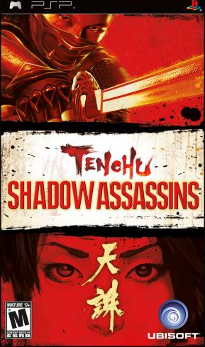 Tenchu: Shadow Assassins box art for PSP