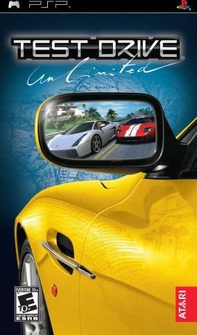 Test Drive Unlimited box art for PSP